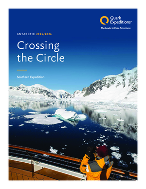 Quark Expeditions Crossing The Circle Antarctic 2025 2026